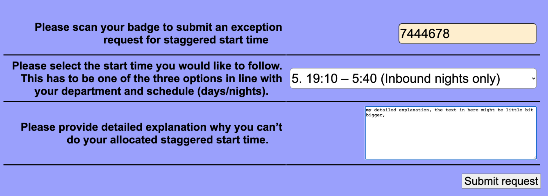 HR Free Form screenshot 1